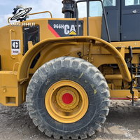 Chargeuse sur pneus Caterpillar 966H d'occasion, état d'origine, matériel de construction CAT 966H en stock