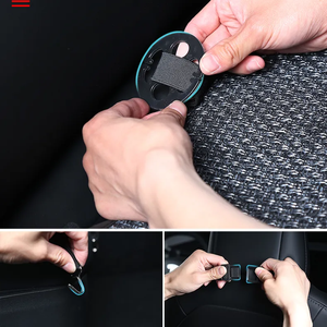 Fundas de Asiento de Coche Universales Transpirables de Lujo en Oferta, Fundas de Asiento Multicolores, Juego de Fundas Geométricas de Moda, PVC Personalizado OEM - Product Image 4