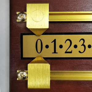 กระดานคะแนนบิลเลียดแบบติดผนังคุณภาพสูง ทนทาน แบบรางคู่ สำหรับสนุกเกอร์และพูล เหมาะสำหรับใช้ในบ้านและคลับ ดีไซน์ทรงสี่เหลี่ยมผืนผ้า - Product Image 3