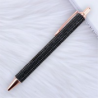 Stylo bille personnalisé avec logo, élégant, en cristal, pour cadeaux de mariage et souvenirs – Offre Spéciale
