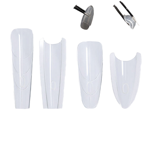 Nuevo Molde Dual para <span class=keywords><strong>Uñas</strong></span> de Almendra, Herramienta de Escultura de <span class=keywords><strong>Uñas</strong></span> PMMA sin Rastro, Marca Privada, Extensión Rápida de <span class=keywords><strong>Uñas</strong></span> Postizas - Product Image 4