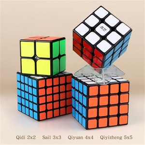 Qidi QY-Juego de lujo de cubo mágico inteligente para niños, set de 4 unidades, 2x2, vela, 3x3, qiyuan, 4x4, qiyizheng, 5x5 - Product Image 3
