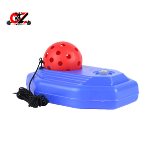 Portable Outdoor Pickleball Paddles <b>Trainer</b> Honeycomb Carbon Fiber Design Adjustable Elastic Rebound Practice Tool for Sports - Product Image 1