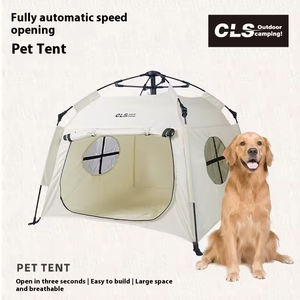 Tente pour chien durable avec conception <span class=keywords><strong>pliable</strong></span> en maille respirante pour le camping intérieur et extérieur pour animaux <span class=keywords><strong>de</strong></span> compagnie - Product Image 2