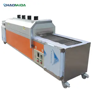 Moisture drying equipment after ultrasonic cleaning High temperature mesh belt tunnel furnace