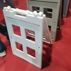 Bán buôn hai mặt ngoài trời/trong nhà bảng Áp phích nhựa gấp một khung vỉa hè bảng hiệu đứng - Product Image 5