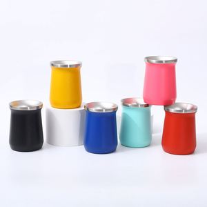 แก้วมินิสแตนเลส 8 ออนซ์ ดีไซน์เปลือกไข่ แก้วน้ำพกพา - Product Image 3