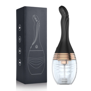 New Electric Water-Jet Vibrating Enema Device with 5-Hole <b>Spray</b> Anal <b>Cleaner</b> Adult Products ManufacturerFactory Direct Sales - Product Image 6