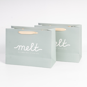 Thiết kế khuyến mãi sang trọng bán buôn tùy chỉnh in <span class=keywords><strong>logo</strong></span> thương hiệu quần áo bán lẻ Quà Tặng mua sắm đồ trang sức túi giấy với xử lý - Product Image 5