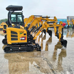 95% nuevo 1ton mini China original Sany SY18U excavadora usada de segunda mano excavadora agrícola en buenas condiciones - Product Image 3