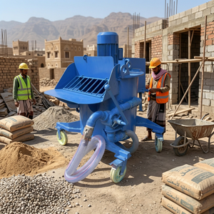 Mobile Concrete <b>Mixer</b>, <b>Electric</b> Concrete <b>Mixer</b> with 4kw 380V Motor, Customizable 100L 200L 300L Slurry Tank - Product Image 1