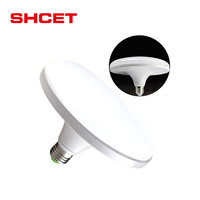 Ampoule LED à forte luminosité, forme UFO, B22/E27, AC, pour usage hôtelier, 18W 24W 36W 45W, CRI élevé >80