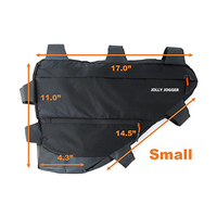 Sac de cadre de vélo vtt pochette de rangement de vélo de route Pack d'accessoires de cyclisme sac triangulaire de vélo