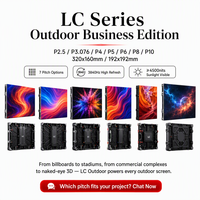 Módulo de Pantalla LED para Exteriores, 320x160mm, SMD, Pixel Pitch P2.5 P3.076 P4 P5 P6 P8 P10, Panel de Pantalla LED Impermeable para Carteleras