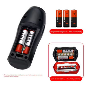 Accesorios para Bicicletas, Luces de Ciclismo, Equipamiento para Bicicletas de Montaña, Faros Delanteros para Bicicletas de Carretera, Alimentados por Batería, Resistentes al Agua - Product Image 3