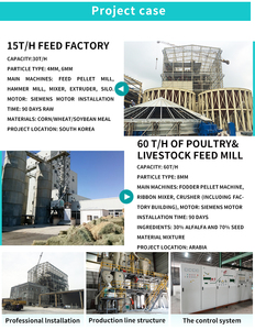 Alimentation pour animaux ruminants (bovins et ovins) – Granulateur à matrice annulaire pour aliments à base d'alfalfa, d'herbe et <span class=keywords><strong>de</strong></span> <span class=keywords><strong>chanvre</strong></span>, capacité 3 tonnes/heure - Product Image 3
