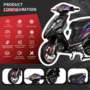 SWIFT TRADE Model M11 72V 1000W High-Power Brushless CCC Certified Used <b>Electric</b> Motorcycle <b>Scooter</b> <b>Off</b>-<b>Road</b> 40-60km/h Lithium - Product Image 2