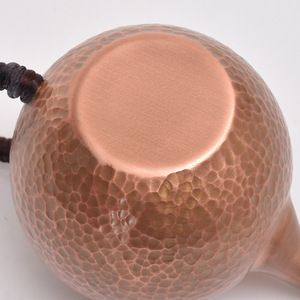 Bouilloire à thé J11 300ml pour hôtel maison de thé théière en cuivre multifonction bouilloire cadeaux de pendaison de crémaillère robuste petit cuivre Po - Product Image 5