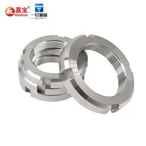 Excellent Quality High Precision Slotted Round Nuts Customized Services Machinery Bearing Lock Nut