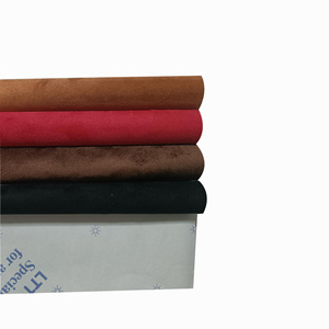 Rouleau d'<span class=keywords><strong>autocollant</strong></span> en <span class=keywords><strong>cuir</strong></span> synthétique auto-adhésif personnalisé de 0.8mm <span class=keywords><strong>imitation</strong></span> daim velours PVC Faux rembourrage artificiel pour réparation de canapé - Product Image 5