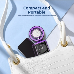 Portable 199 Speed <b>Mini</b> <b>Fan</b> with 4000mah Battery <b>Usb</b> Rechargeable Personal Cooling for Home Car Outdoor Bulk Wholesale K811 199 - Product Image 4