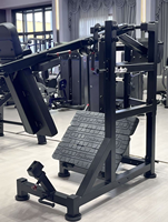 Pendulum Squat Pro, équipement de gym commercial, appareil de musculation robuste et réglable pour les jambes et les fessiers, pour les studios de fitness et l'usage domestique