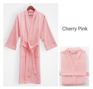 Nuovo Design Stile Hotel, Accappatoi Personalizzati <span class=keywords><strong>100</strong></span>% <span class=keywords><strong>Cotone</strong></span>, Motivo a Nido d'Ape e a Rombi per Uomo e Donna - Product Image 5