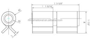 <span class=keywords><strong>Bisagra</strong></span> de soldadura de puerta de jardín RF con alas dobles Bisagras de <span class=keywords><strong>ala</strong></span> de soldadura <span class=keywords><strong>Bisagra</strong></span> de acero al carbono con accesorio de grasa - Product Image 6