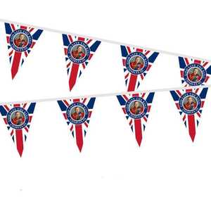 Banderín personalizado del Rey <span class=keywords><strong>Charles</strong></span>, producto promocional, pequeño, banderín - Product Image 1