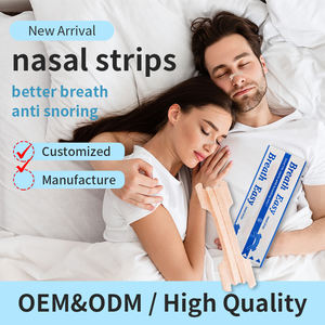 Colla sportiva bastoncini nasali traspiranti Nasenpflaster Anti russante striscia naso respiro destra strisce di respirazione strisce - Product Image 2