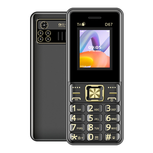 Điện thoại di động cũ D67, 3 khe cắm SIM, bàn phím, giá rẻ, điện thoại 2G GSM, màn hình 1.77 inch/1.8 inch, điện thoại cơ bản 2G GSM - Product Image 5