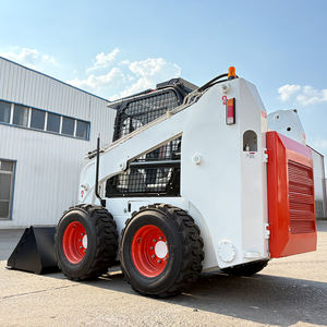 Muatan berat selip Steer <span class=keywords><strong>Loader</strong></span> untuk Port logistik penanganan Material dengan garpu dan opsi ember kuat - Product Image 2