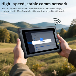 10 inch <span class=keywords><strong>Tablet</strong></span> <span class=keywords><strong>PC</strong></span> NFC Máy Quét Mã Vạch N100 máy tính bảng vân tay IP65 không thấm nước độ sáng cao gồ ghề máy tính bảng - Product Image 4