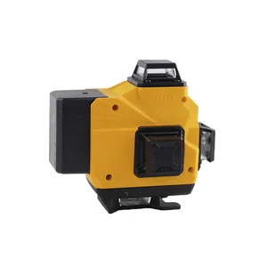 High quality green laser level 360 rotating tripod self leveling 4D 16 line laser level