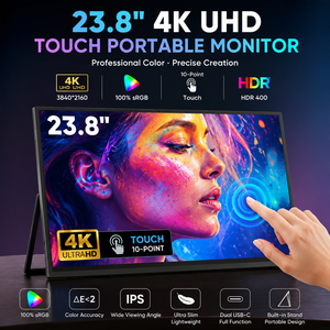 Monitor Portátil Touchscreen de 23.8 Polegadas 4K IPS Widescreen para Laptop, Jogos e Nintendo <span class=keywords><strong>Switch</strong></span> - Product Image 2