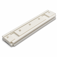 Pièces usinées CNC, rails coulissants en POM pour équipements de contrôle des fluides avec stabilité dimensionnelle, PEEK, PTFE, PVDF, nylon, PVC, ABS
