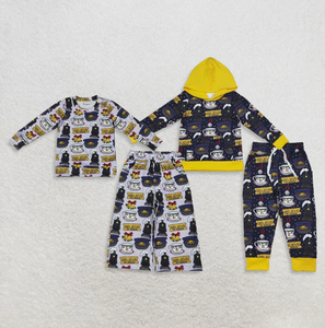 New Arrival Polar Train Christmas Print Toddler Sibling Matching Set Long Sleeve Kids 2 Piece Clothing - Product Image 1