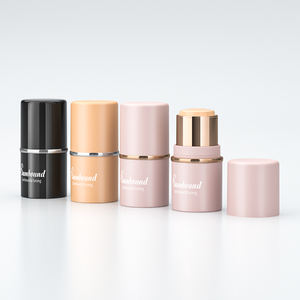 3oz Eco-Friendly 15mm Plastic Deodorant Stick Container Twist <b>Matte</b> Black & White Refillable 10 Gram Cosmetic <b>Lipstick</b> Pack <b>Pink</b> - Product Image 1