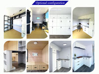 Cabine modulaire insonorisée en acier préfabriquée pour hôtel, entrepôt et atelier avec installation rapide