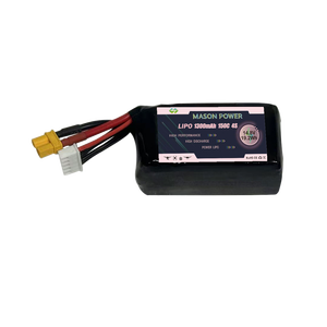 150C tỷ lệ cao 14.8V 1300mAh 4S LiPo pin cho FPV đua Drone siêu nhẹ 160 gam chu kỳ cao ul CE TUV chứng nhận - Product Image 1