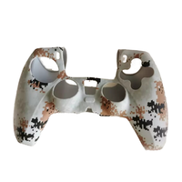 Coque de protection en silicone pour manette de jeu PS5 camouflage Soft Rubber Case