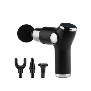 Mini 32 Speed LCD <b>Screen</b> Handheld <b>Vibration</b> Body Massager Muscle Fascia Massage Gun - Product Image 1