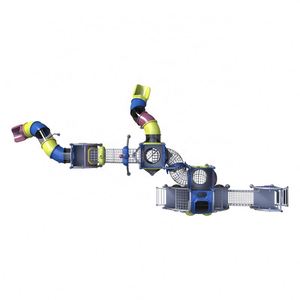 Outdoor Playground <b>Plastic</b> Amusement Equipment <b>Slide</b> with Ce/ISO Certificate for Children - Product Image 3