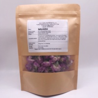 4015 Vente en gros de bourgeons de roses damasques séchées naturelles, saveur thé, fleurs comestibles séchées Rosa Damascena