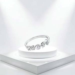 Nuevo <span class=keywords><strong>Anillo</strong></span> de Plata 925 con Diseño de Lazo Azul, Corazón, Flor Morada, Abeja, Espécimen ME, Corona, Rosa y Concha, Joyería Exquisita DIY, Regalo 2026 - Product Image 4