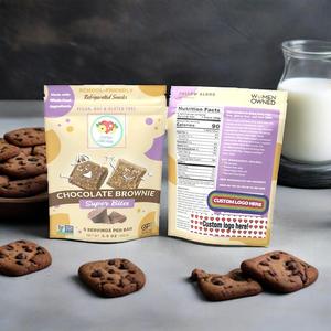 Đứng lên túi cho đồ ăn nhẹ dây kéo nhựa bao bì thực phẩm túi cho bỏng ngô hạt bánh rán vật nuôi thạch sushi với in kỹ thuật số - Product Image 3