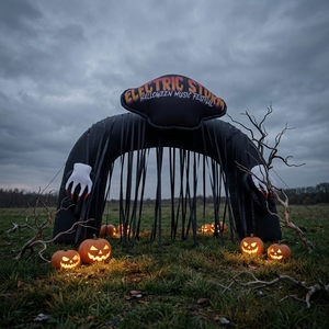 Arco Inflable Gigante de Halloween con Hongo Venenoso para Actividades Temáticas y Festivales de Música Relacionados - Product Image 2