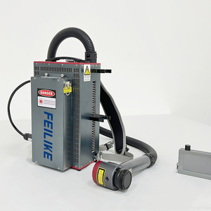 เครื่องทำความสะอาดด้วยเลเซอร์พัลส์แบบพกพา 100W ประสิทธิภาพสูง พร้อม MSDS สำหรับการทำความสะอาดด้วยน้ำแข็งแห้ง - Product Image 1