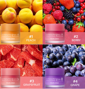 Masque de nuit nourrissant pour les lèvres à la saveur de fruits, best-seller, réparateur - Product Image 5