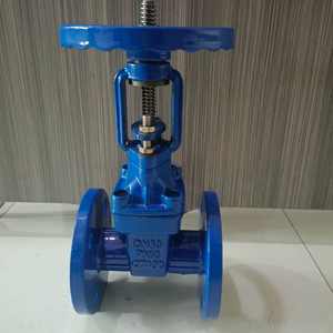 GGG50 डक्टाइल कास्ट आयरन वाटर वाल्व ओएस और y लचीला गेट Z41X-10/16q मैनुअल उच्च गुणवत्ता और कम कीमत के साथ DN50-DN600 - Product Image 3